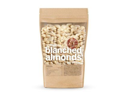 blanched almonds 500g mockup