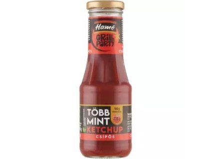 Hamé csípős ketchup 300g
