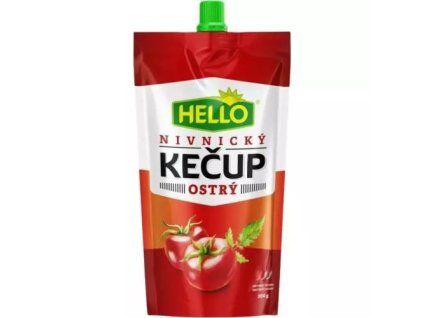 HELLO csípős ketchup 200g tasak