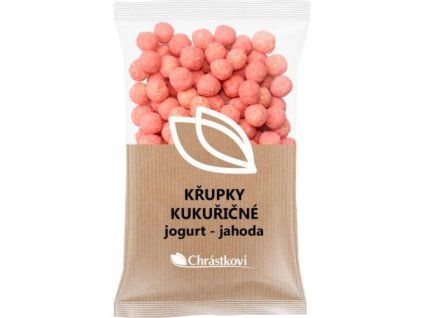 Chrástkovi kukorica chips joghurtos eperrel 150g