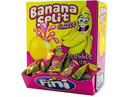 Fini rágógumi 200 db banán split 1kg