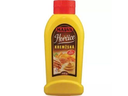 Malva mustár krémes 440g