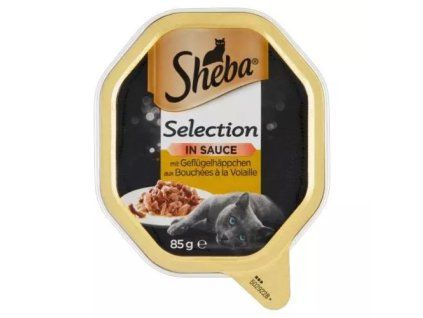 Sheba tálca baromfidarabok 85g