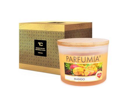 MANGO | sójová svíčka | 2 knoty | PARFUMIA® | 400 ml