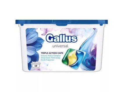 Gallus mosókapszula 18 db 3in1 Universal