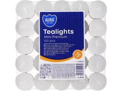Bispol Aura mécses (8g-100h) 100 db