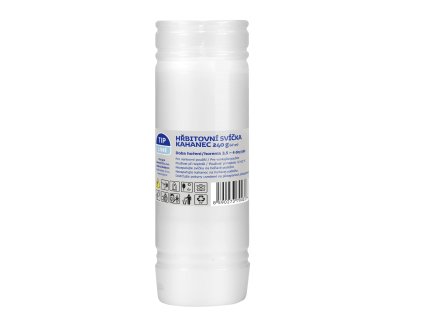 126879 tip line hrb svicka parafinova 240g bila