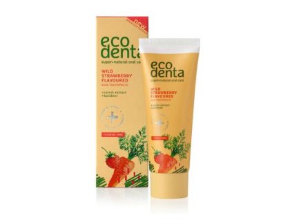 110985 ecodenta detska zubni pasta s extraktem z mrkve a kalidentem 75 ml