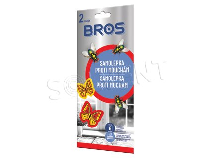 Bros matrica (2db/bli) legyek