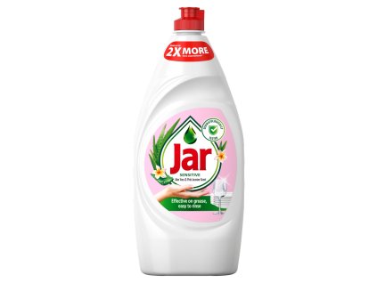 900 ml-es üveg Sensitive aloe verával és rózsaszín jázminnal