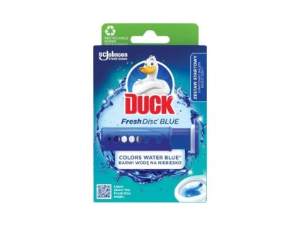 Duck Fresh WC-tisztító korongok 36ml kék