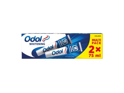 Odol fogkrém 2x75ml Fehérítő