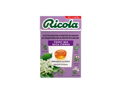 A RICOLA 40 g fekete szín keveréke volt,