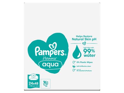 Pampers törlőkendő (24x48 db/doboz) HarmonieAqua