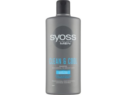 95413 syoss men sampon 440ml clean and cool