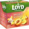 Loyd Tea piramis őszibarack + citrom 40g
