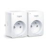 TP-Link Tapo P100 (2 db-os csomag) intelligens WiFi mini aljzat