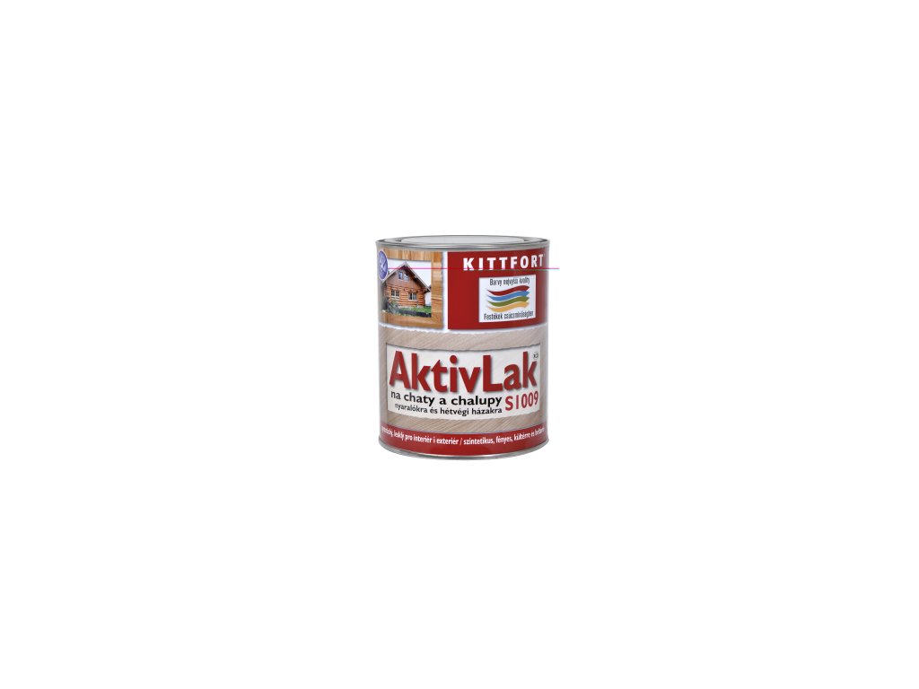 Aktivlak S 1009 0.6l synthetic varnish for cottages