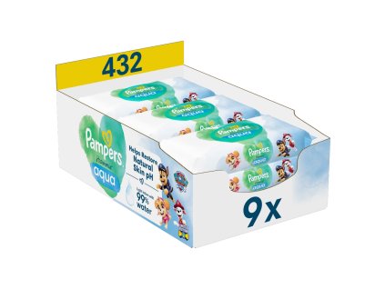 Pampers ubr Harmony (9x48/fol) Aqua PP
