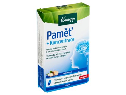 Kneipp memory and concentration (30pcs/crate)