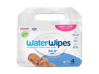 Water Wipes (4x60pcs/fol) 99.9% Water
