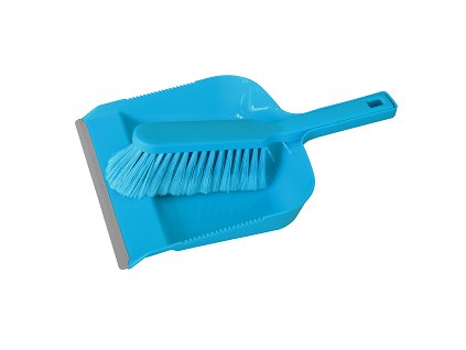 Broom with dustpan 5215 with rubber edge
