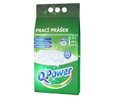 123501 q power prasek na prani 40pd univerzalni