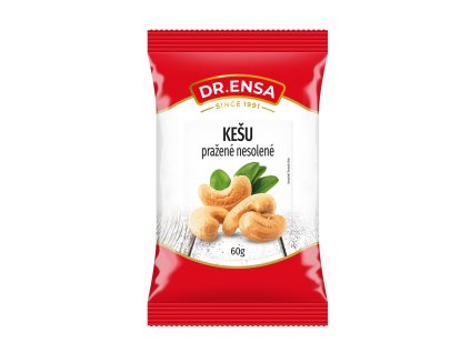 Roasted unsalted cashews 60g