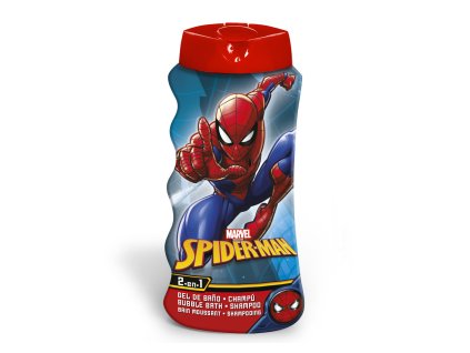 Spiderman shampoo+foam 475ml gentle