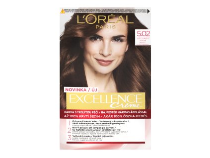 Excellence creme 5.02 light brown iridescent