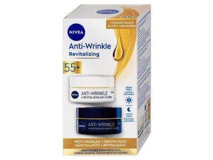 NIVEA cream (2x50ml/box) 55+ Revitalizing