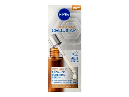 123870 nivea cll ex fill serum 30ml vitamin c