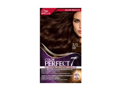 124686 wella color perfect7 3 0 tmave hneda