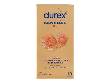 Durex condoms (10pcs/box) Sensual XL
