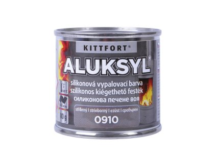 ALUKSYL 0910 heat-resistant paint 80g silver