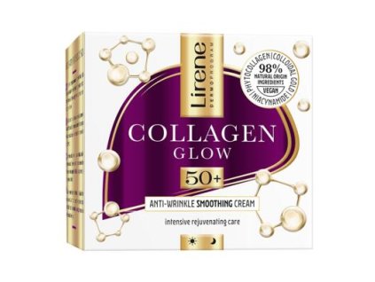 111426 lirene collagen glow pletovy krem jantar 60 50 ml