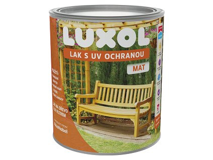 LUXOL varnish with UV protection 0.75l matte