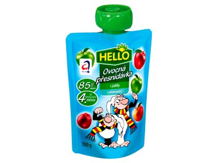 Hello snack 100g with apples 4m+