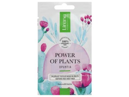 111528 lirene power of plants platynkova maska opuncie 1ks