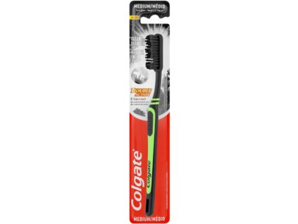 Colgate toothbrush Charcoal Double Action Medium 1k