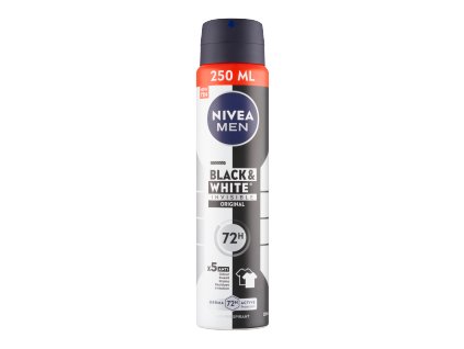 121812 nivea men sprej ap 250ml b w invis orig