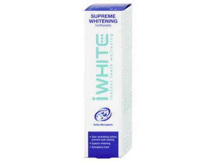 112488 iwhite supreme belici zubni pasta 75ml
