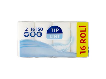 Tip Line toilet paper (16pcs/fol) 2-ply