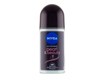 125322 nivea deo roll on ap 50ml pearl b black