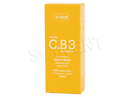 Ziaja night cream 50ml vitamin C.B3