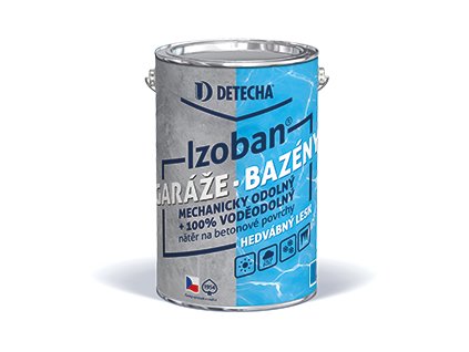Izoban synthetic concrete coating 5kg blue
