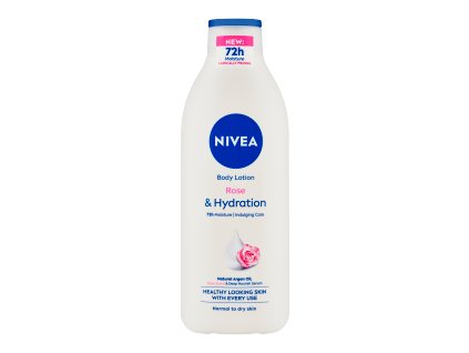 119907 nivea telove mleko 400ml rose touch