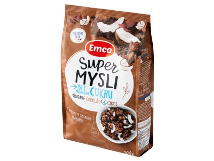 Emco super think 500g chocolate and coconut