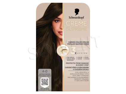 Creme Supreme 4-0 Natural Brown