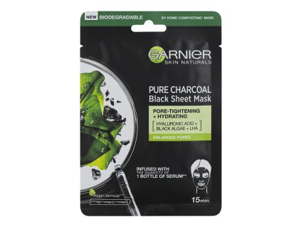 125691 garnier maska 32g pure charcoal